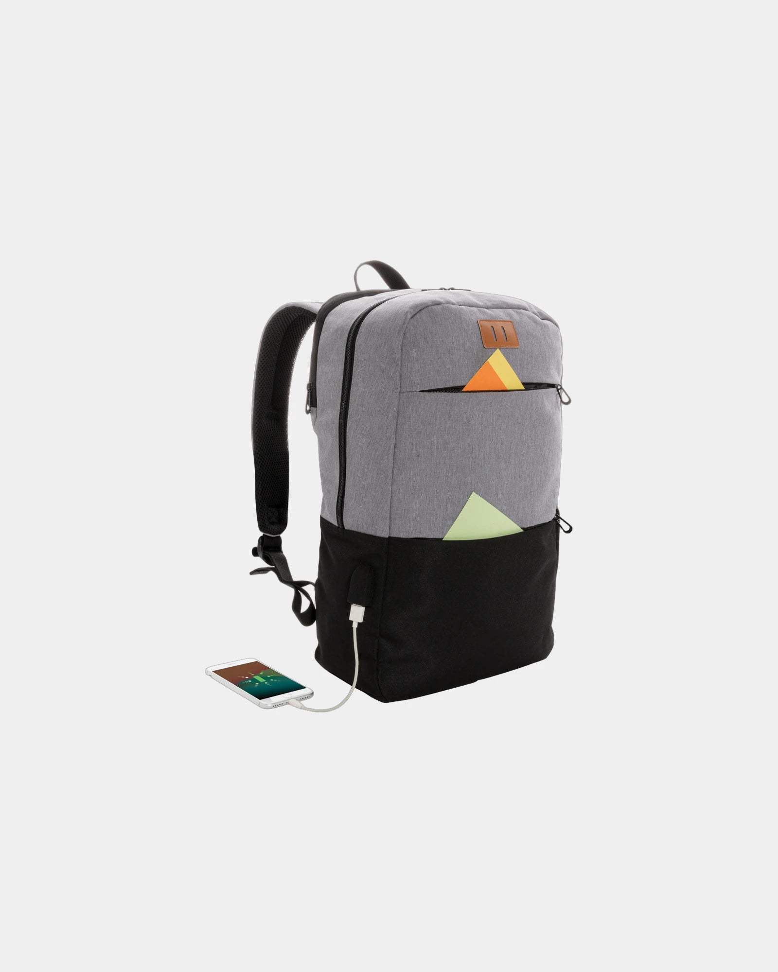 Zaino porta PC 15,6" USB anti RFID da personalizzare - 5