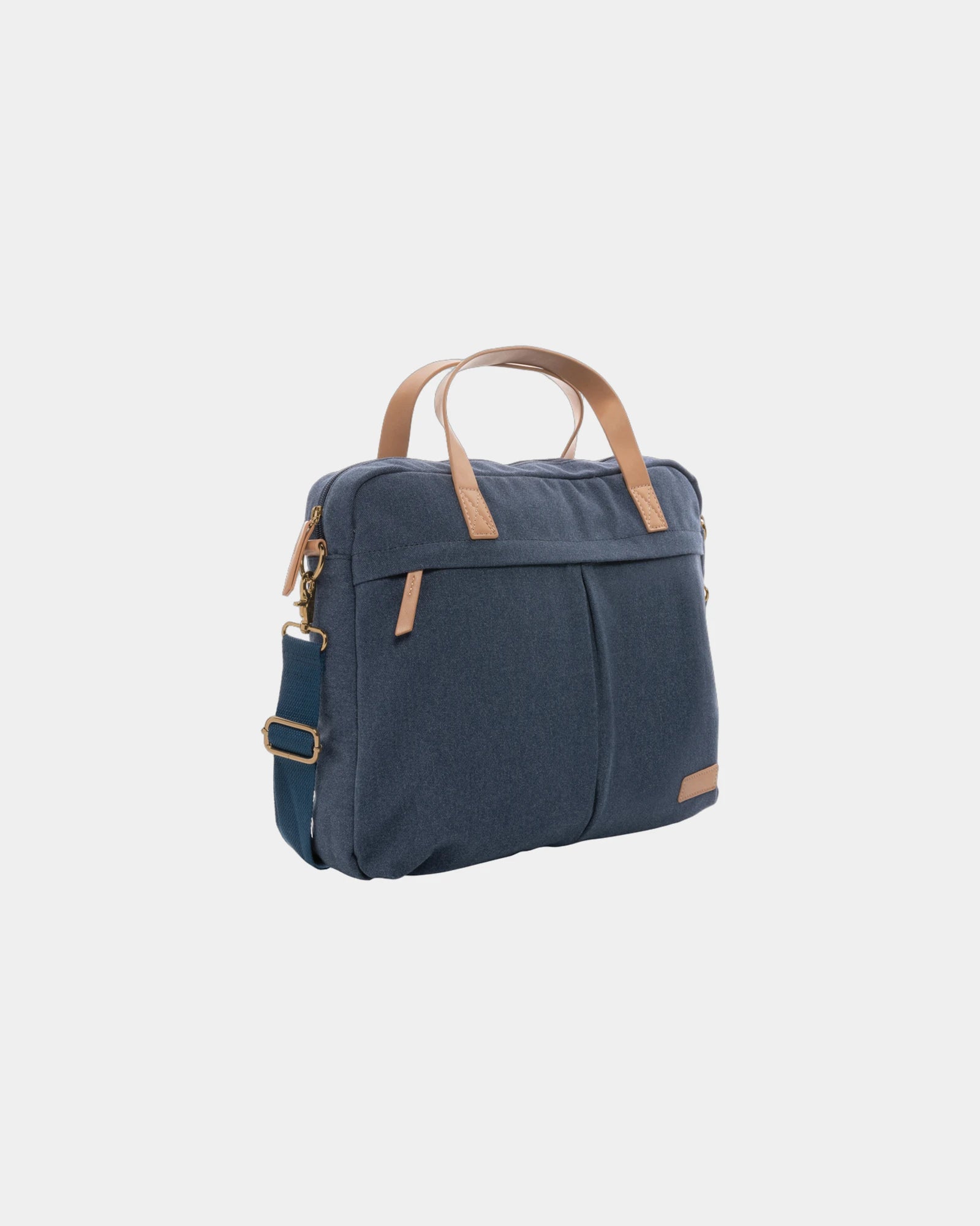 Custodia laptop cotone riciclato 15,6" da personalizzare - Blu