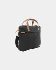Custodia laptop cotone riciclato 15,6" da personalizzare - Nero