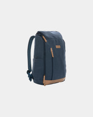 Zaino porta PC cotone riciclato 15" da personalizzare - Blu