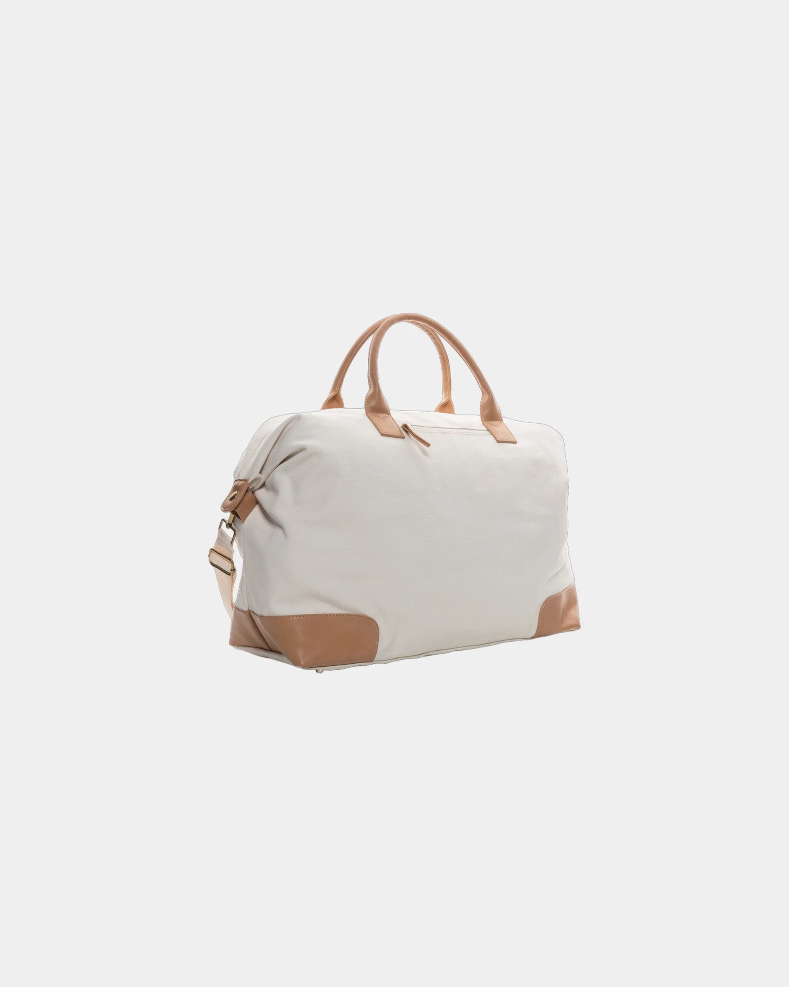 Borsa weekend cotone riciclato 40L da personalizzare - Bianco Panna
