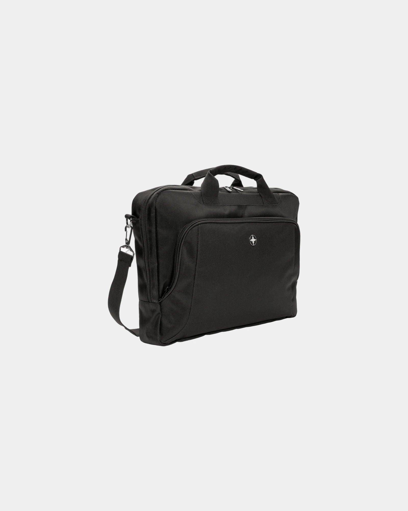Custodia per laptop 15" senza PVC da personalizzare - Nero