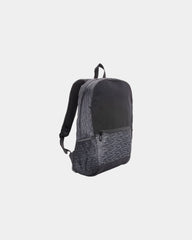 Zaino porta laptop riflettente RPET da personalizzare - Nero