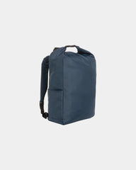 Zaino a chiusura avvolgibile RPET riciclato 21L da personalizzare - Blu Navy