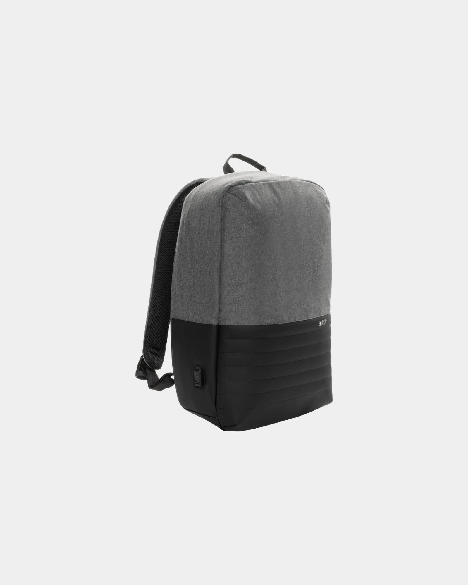 Zaino antifurto riciclato porta PC 15,6" da personalizzare - Grigio