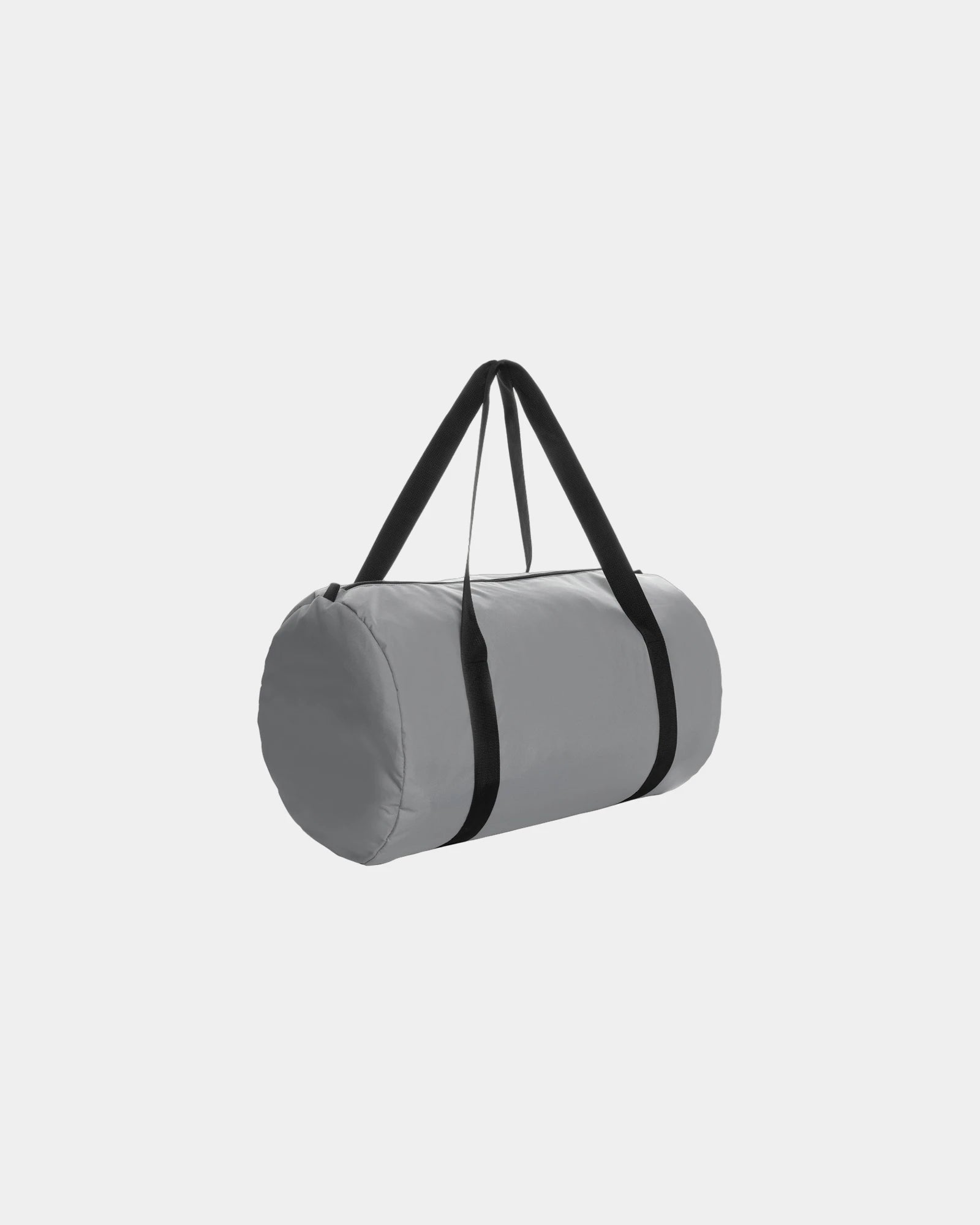 Borsa sportiva pieghevole rPET 40L da personalizzare - Grigio