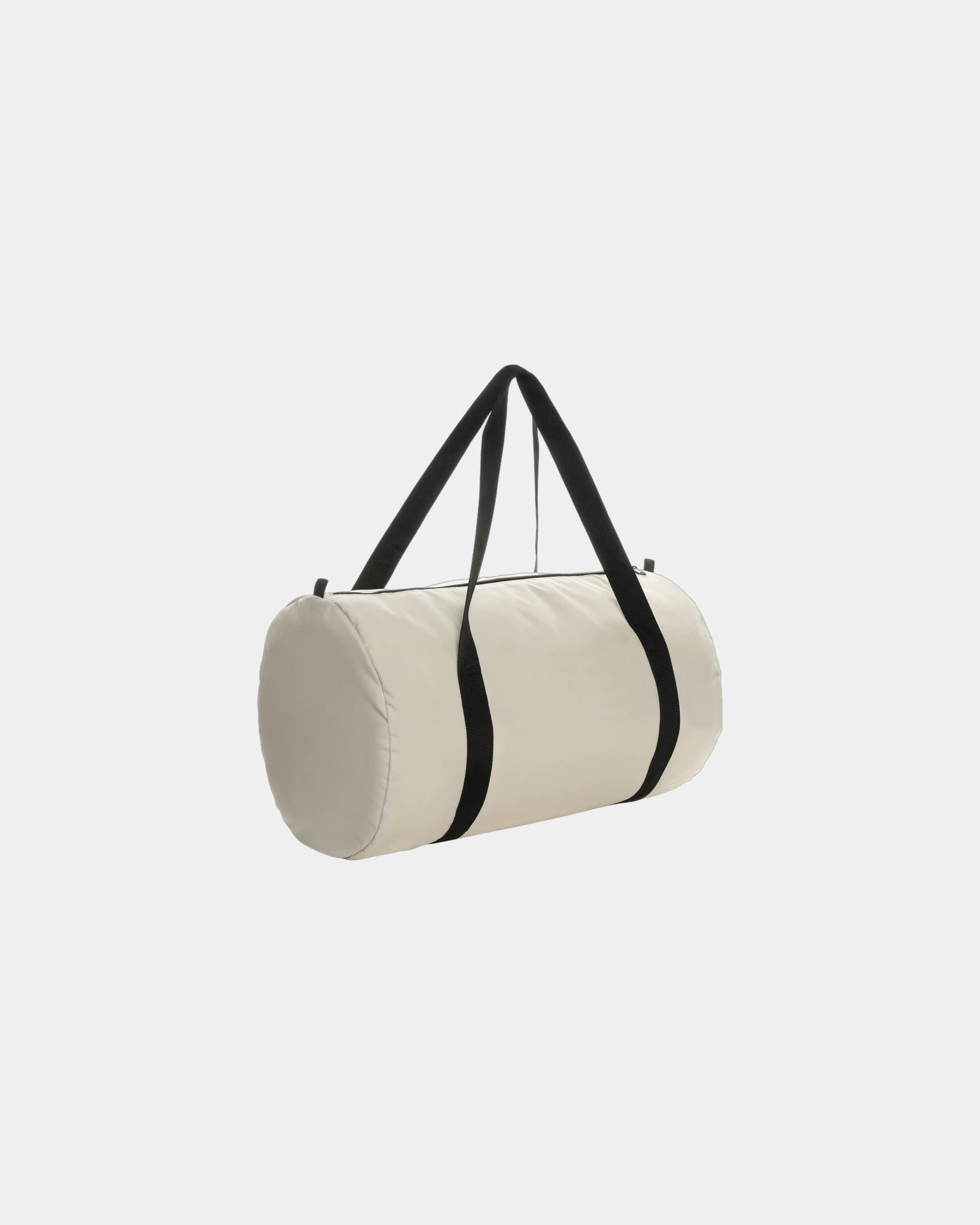 Borsa sportiva pieghevole rPET 40L da personalizzare - Bianco Panna