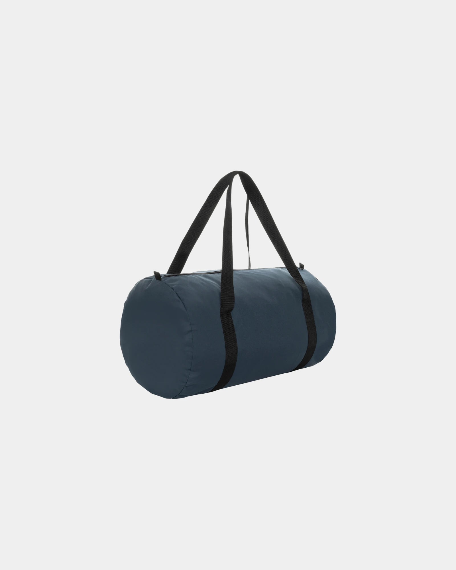 Borsa sportiva pieghevole rPET 40L da personalizzare - Blu Navy