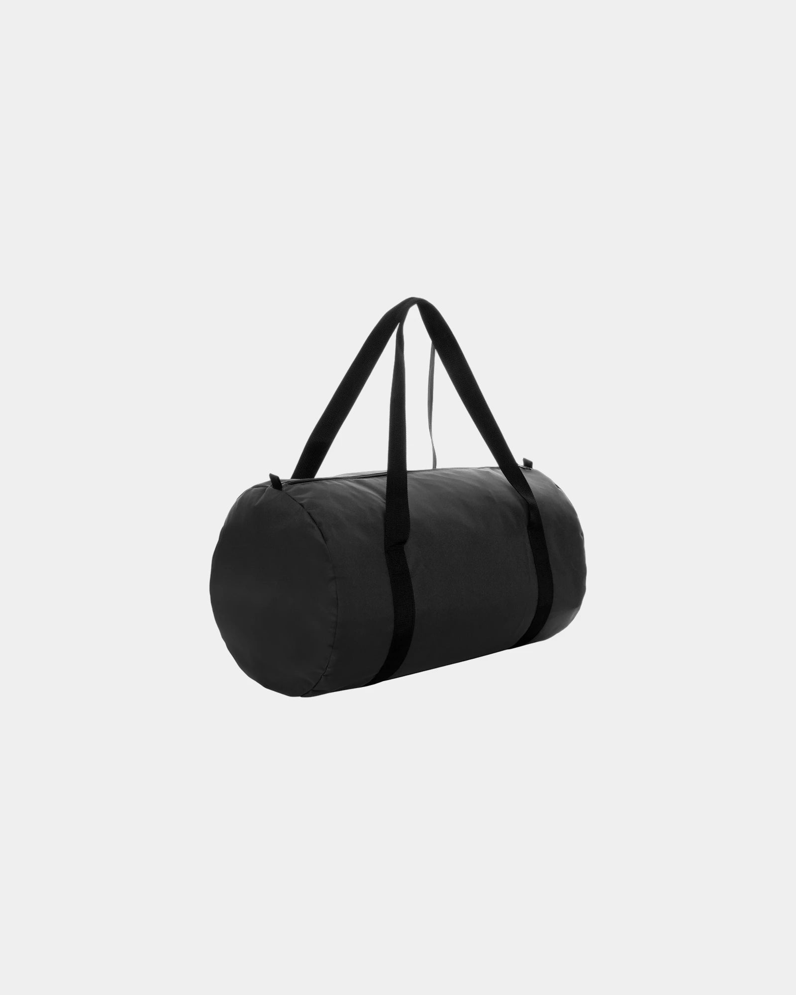 Borsa sportiva pieghevole rPET 40L da personalizzare - Nero