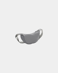 Marsupio tracolla riciclato rPET Crescent da personalizzare - Grigio Argento