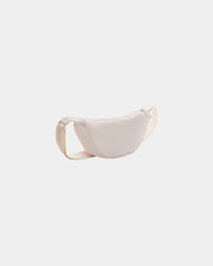 Marsupio tracolla riciclato rPET Crescent da personalizzare - Beige