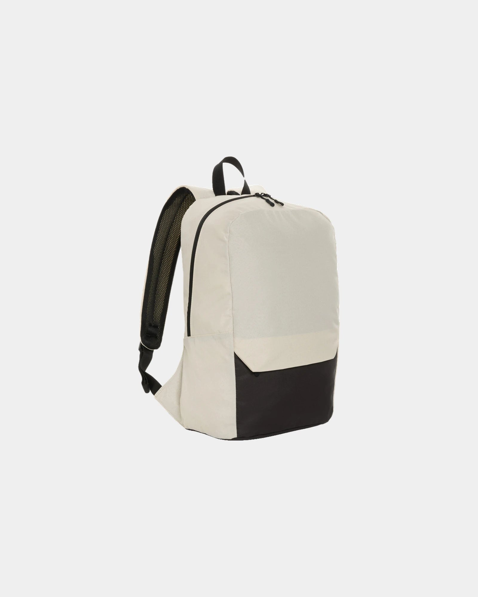 Zaino porta PC 15,6" RPET Kazu da personalizzare - Bianco Panna