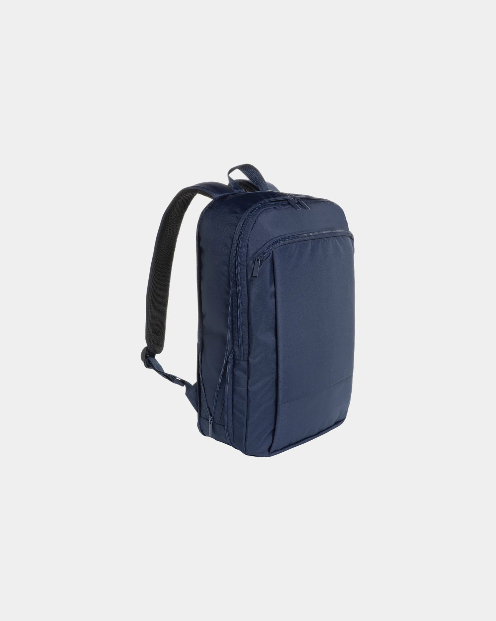 Zaino porta pc rPET estensibile 15,6" da personalizzare - Blu Navy