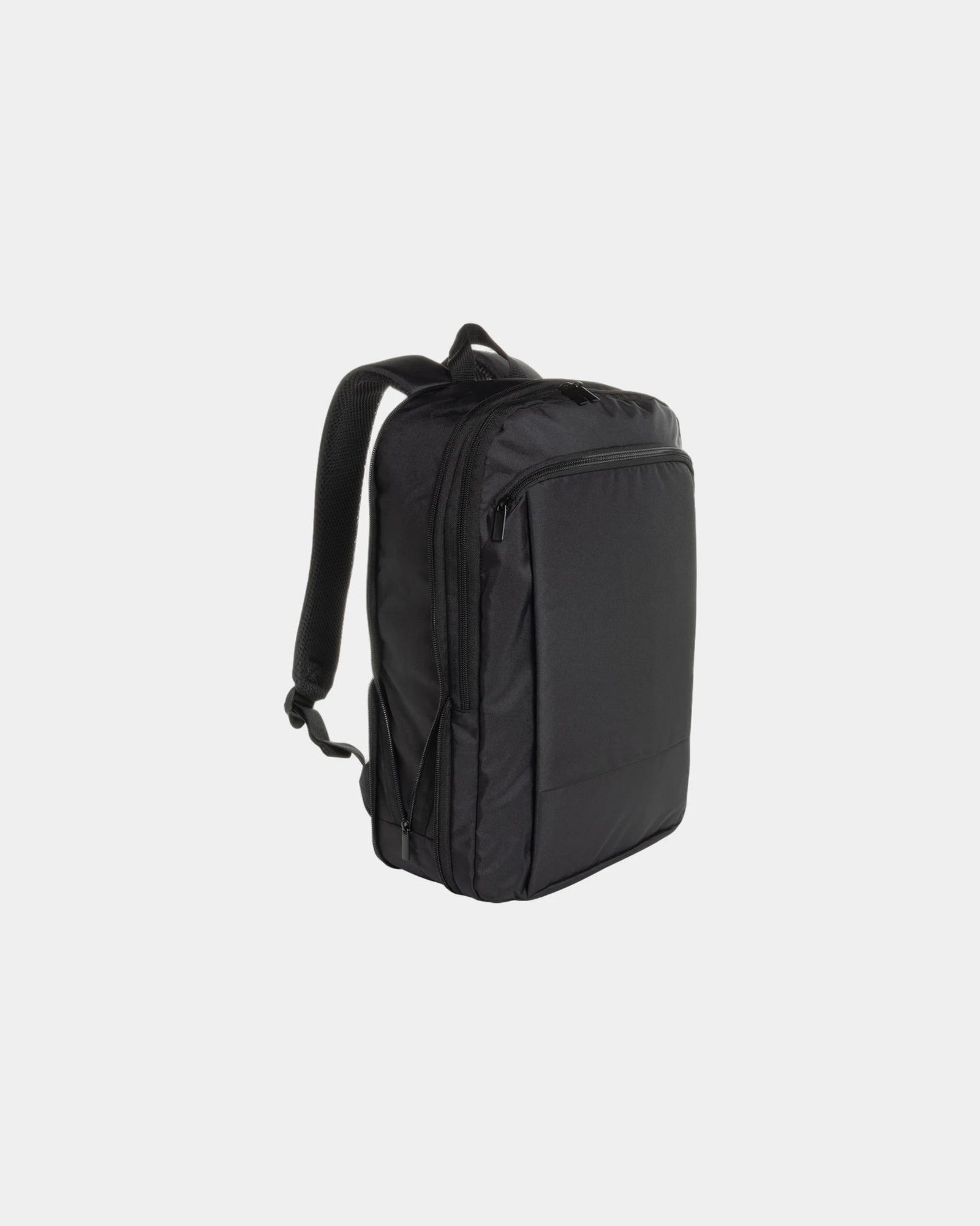 Zaino porta pc rPET estensibile 15,6" da personalizzare - Nero