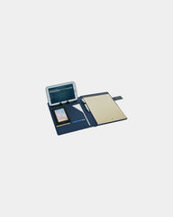 Portablocco A4 chiusura magnetica da personalizzare - Blu