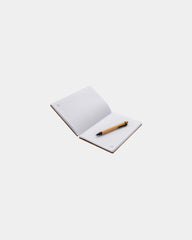 Set taccuino A5 e penna in bambù da personalizzare - 2
