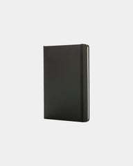 Taccuino A5 in PU con elastico da personalizzare - Nero