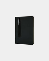 Taccuino A5 in PU con penna touch da personalizzare - Nero