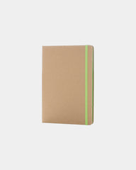 Taccuino kraft A5 riciclato carta FSC da personalizzare - Verde