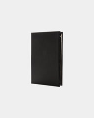 Taccuino A5 in PU tasca con zip da personalizzare - Nero