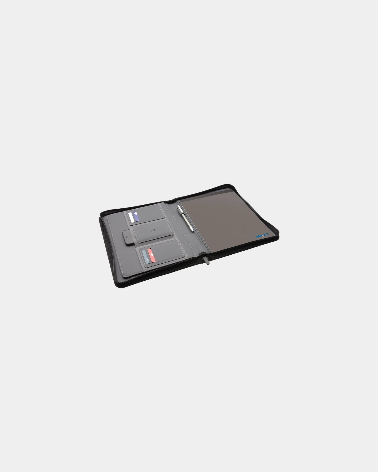 Portablocco A4 con zip rPET AWARE da personalizzare