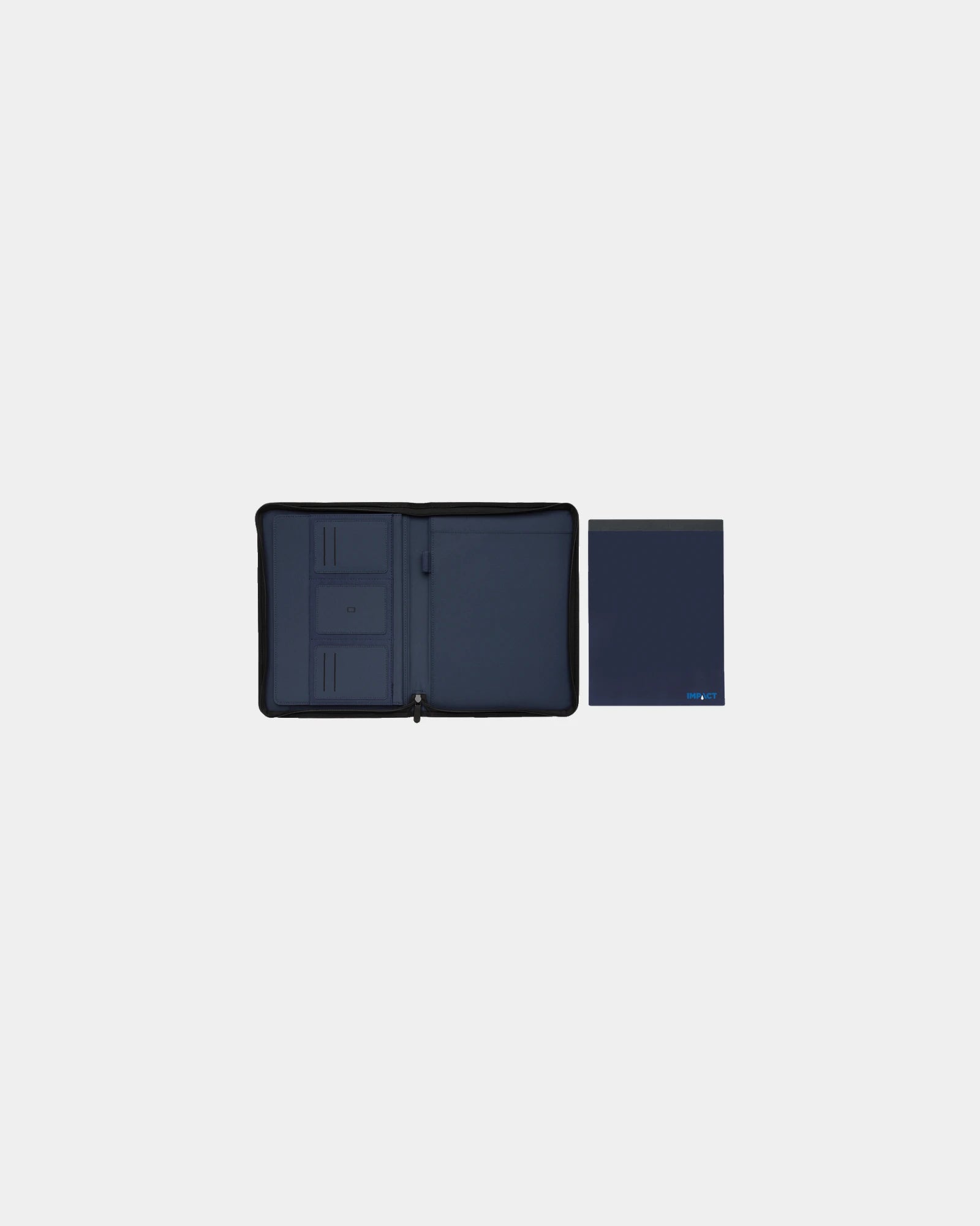 Portablocco A4 con zip rPET AWARE da personalizzare