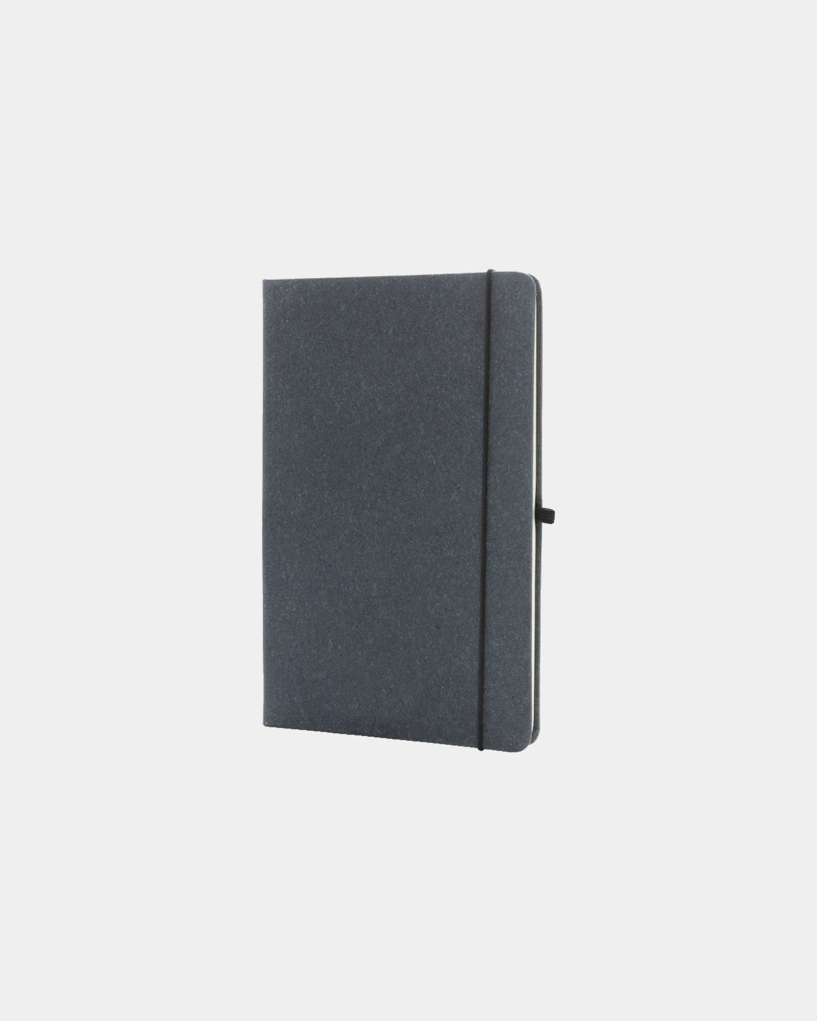 Taccuino A5 cuoio riciclato GRS da personalizzare - Grigio