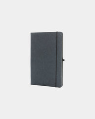 Taccuino A5 cuoio riciclato GRS da personalizzare - Grigio