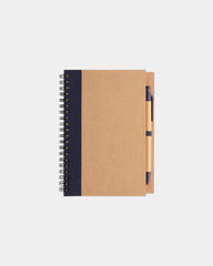Taccuino a spirale kraft con penna da personalizzare - 2