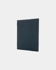 Portablocco A4 rPET chiusura magnetica da personalizzare - Blu Navy