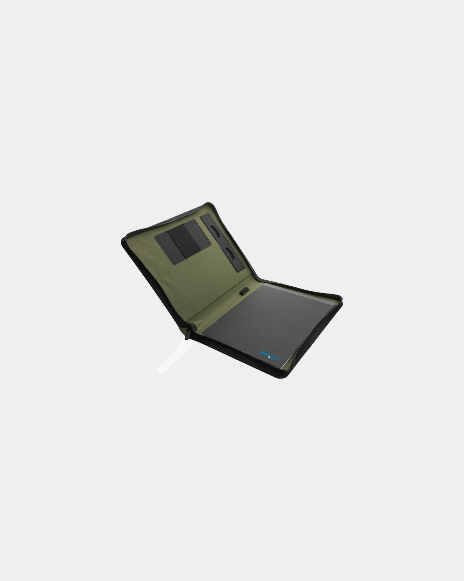 Portablocco A4 rPET con zip da personalizzare