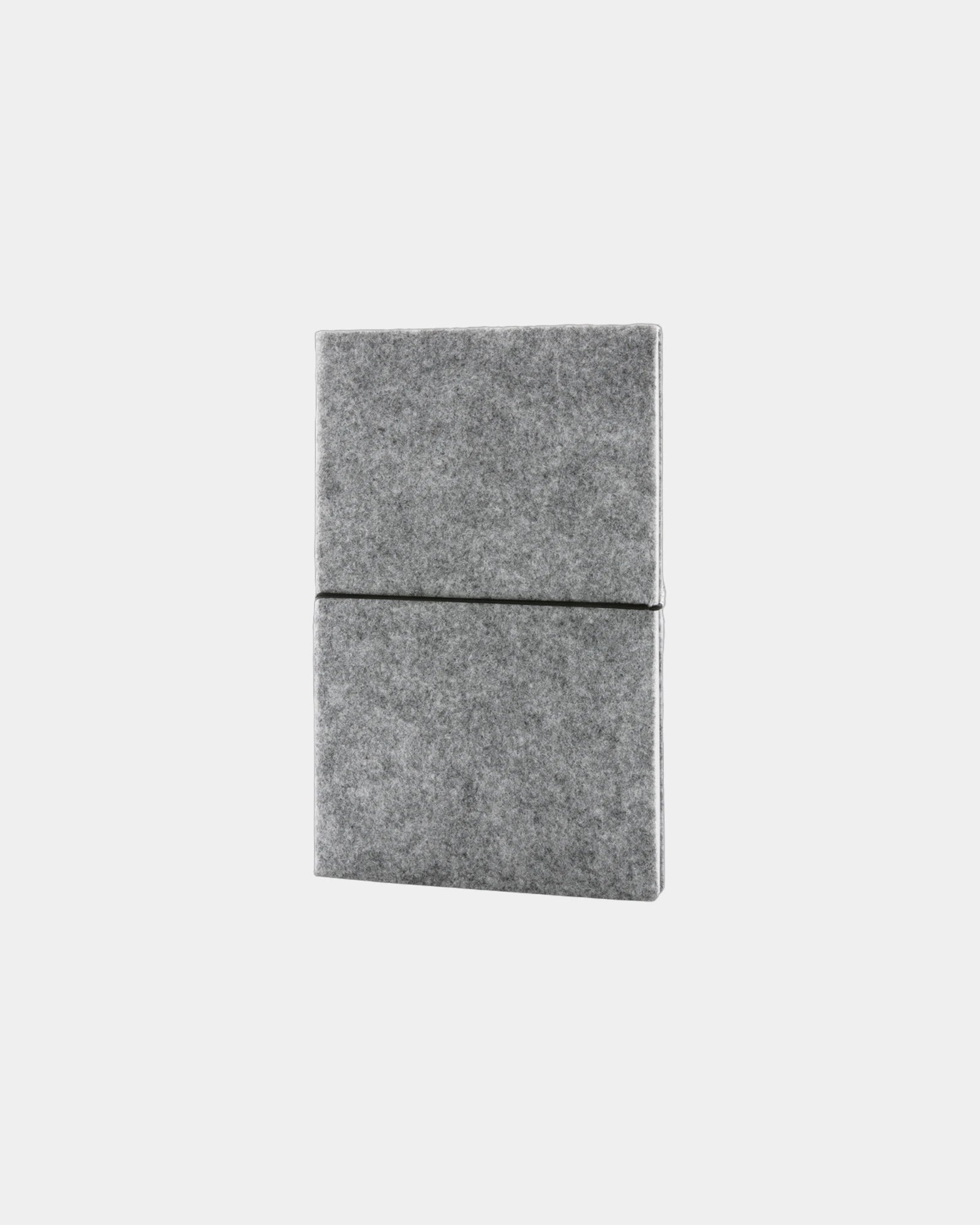 Taccuino A5 in feltro riciclato GRS da personalizzare - Grigio