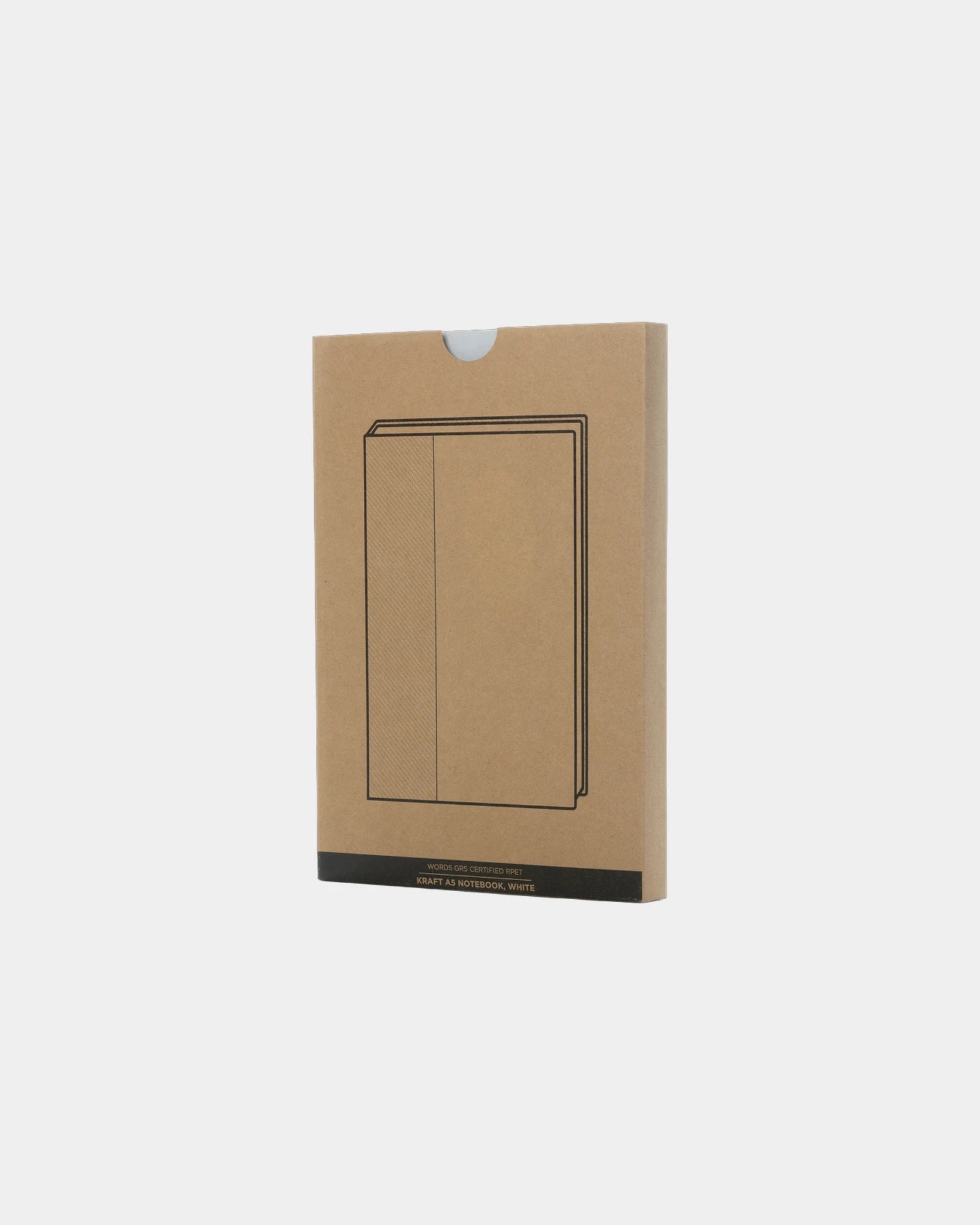 Taccuino A5 kraft riciclato GRS da personalizzare - 11