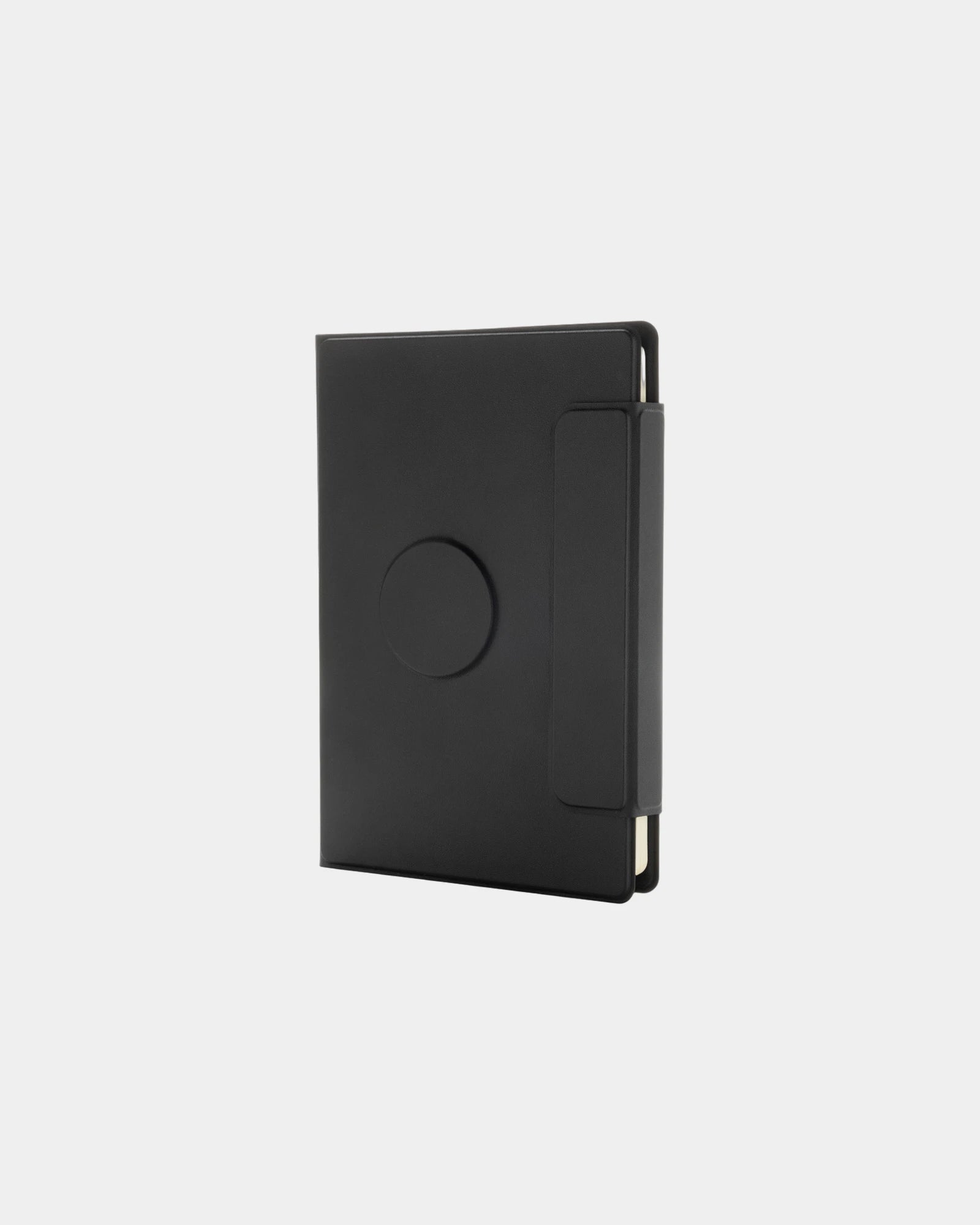 Portadocumenti A5 magnetico PU riciclato da personalizzare - Nero