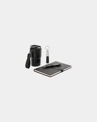 Cofanetto regalo aziendale RCS con tazza termica da personalizzare - Nero