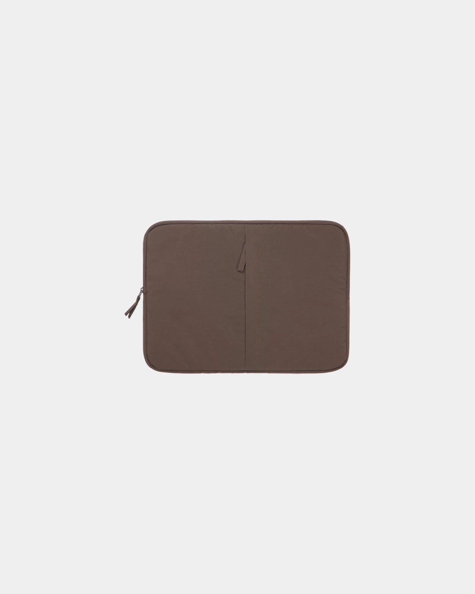 Custodia per laptop nylon riciclato 15,6" da personalizzare - Marrone