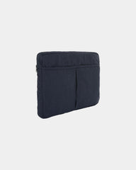 Custodia laptop 15,6" cotone riciclato da personalizzare - Blu Navy