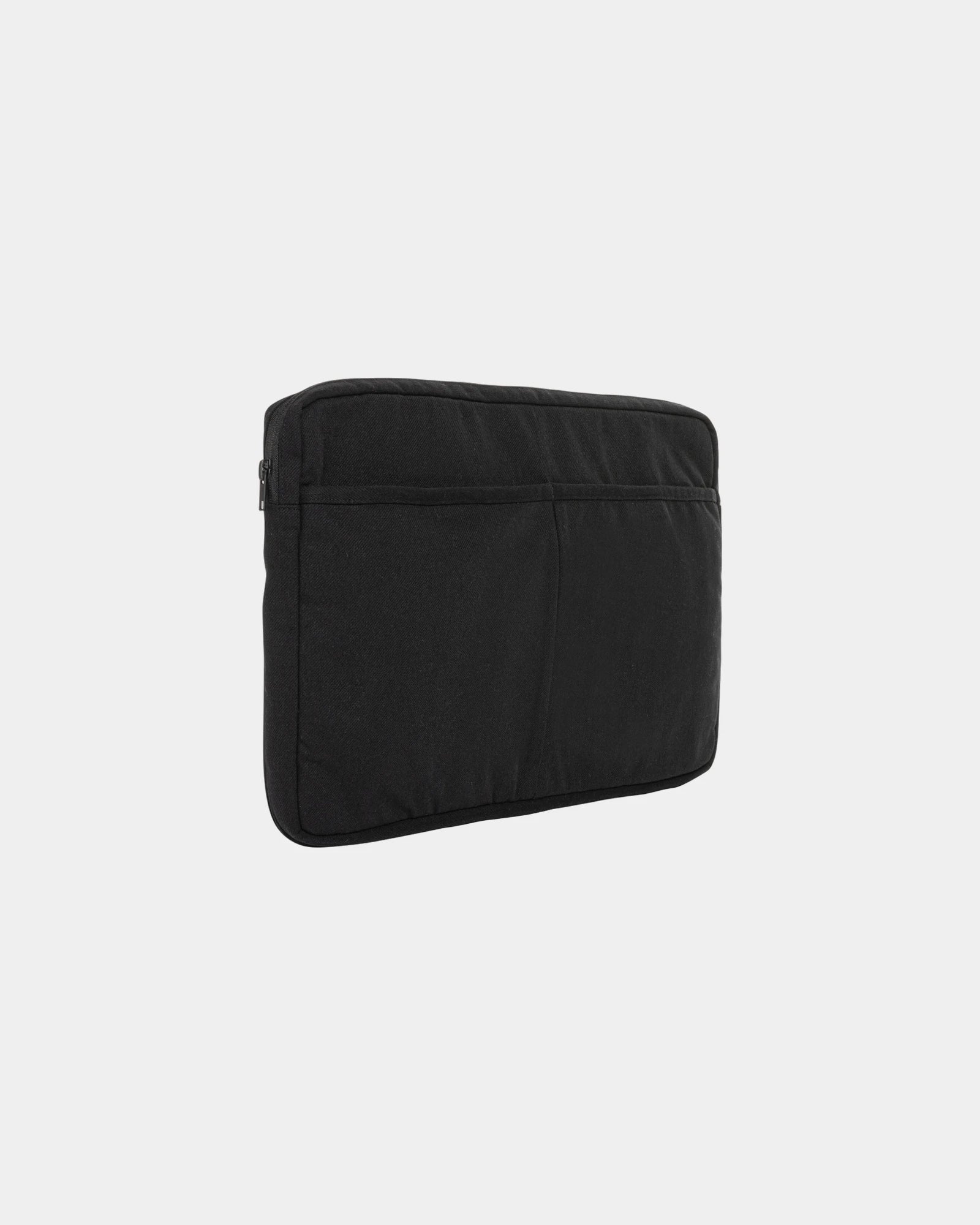 Custodia laptop 15,6" cotone riciclato da personalizzare - Nero