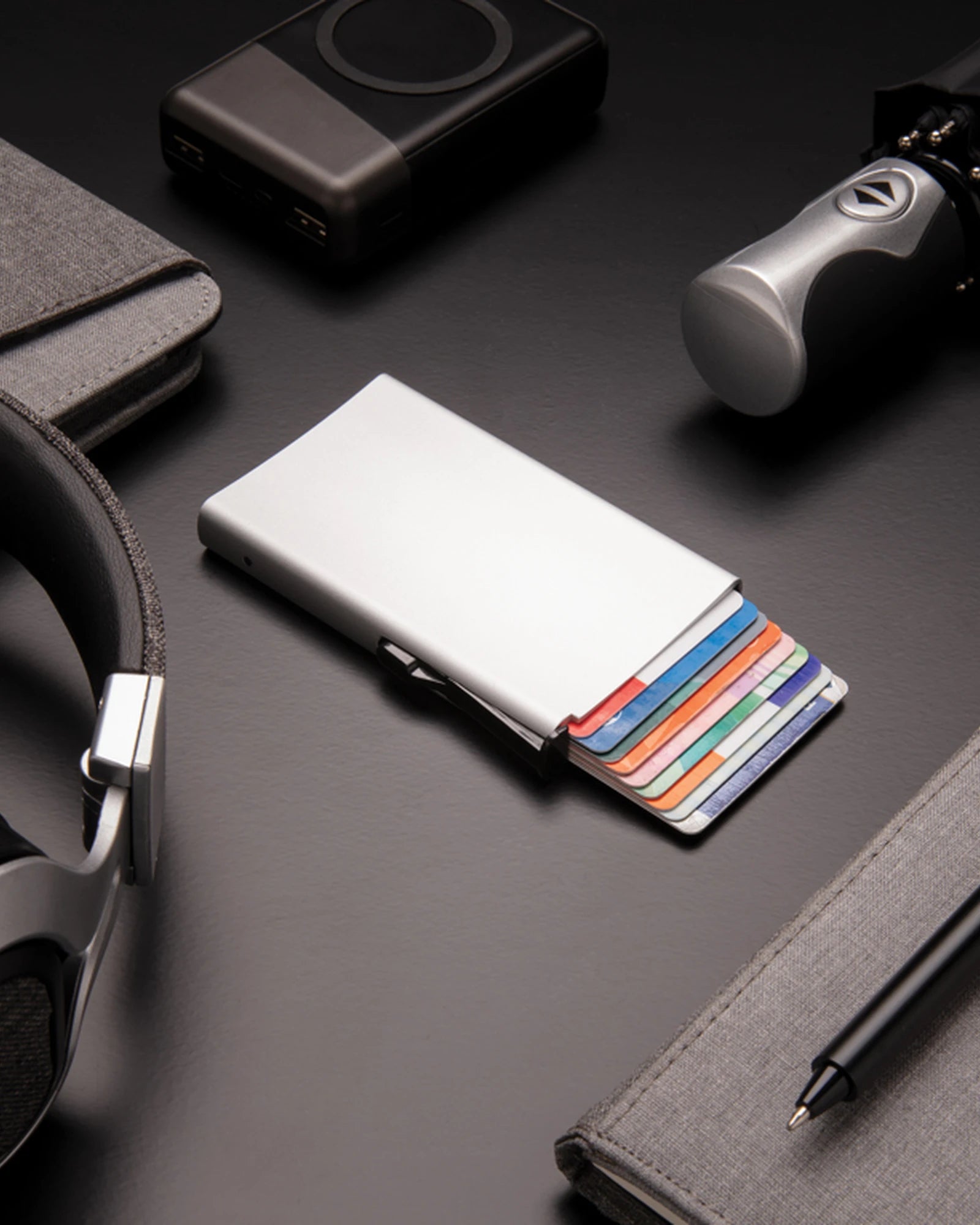 Portacarte anti-RFID in alluminio da personalizzare - 12