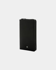 Portafoglio da viaggio RFID riciclato RCS da personalizzare - Nero
