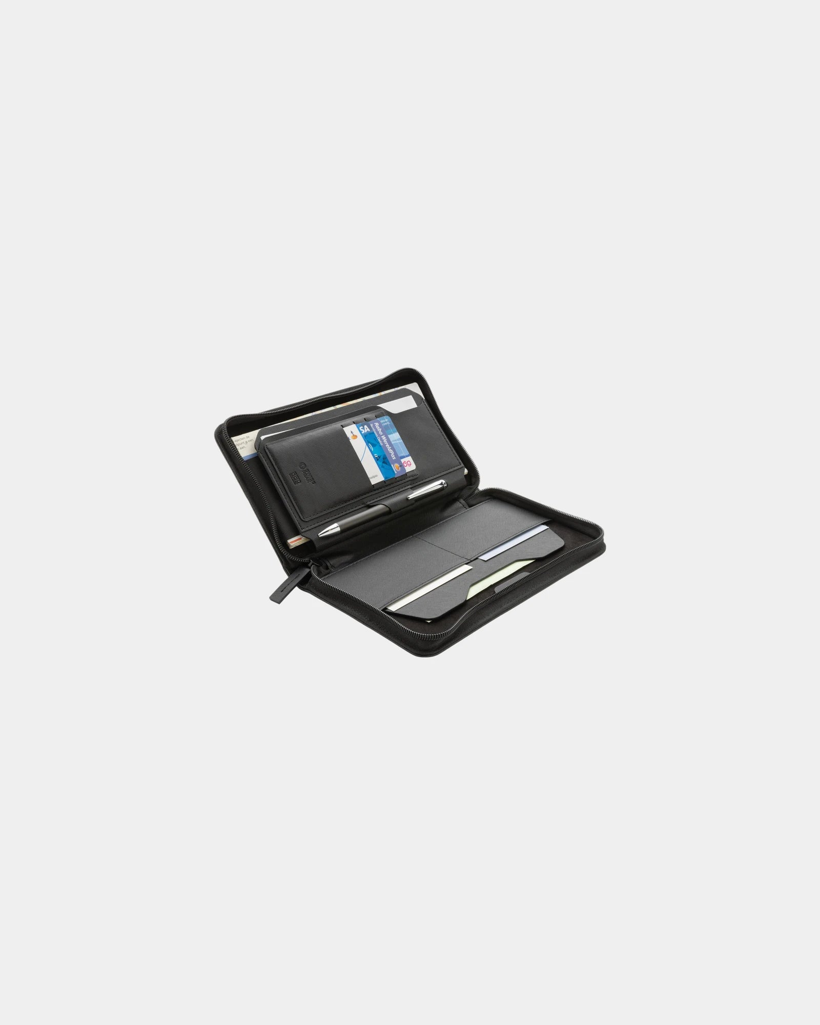 Portafoglio da viaggio RFID riciclato RCS da personalizzare - 4