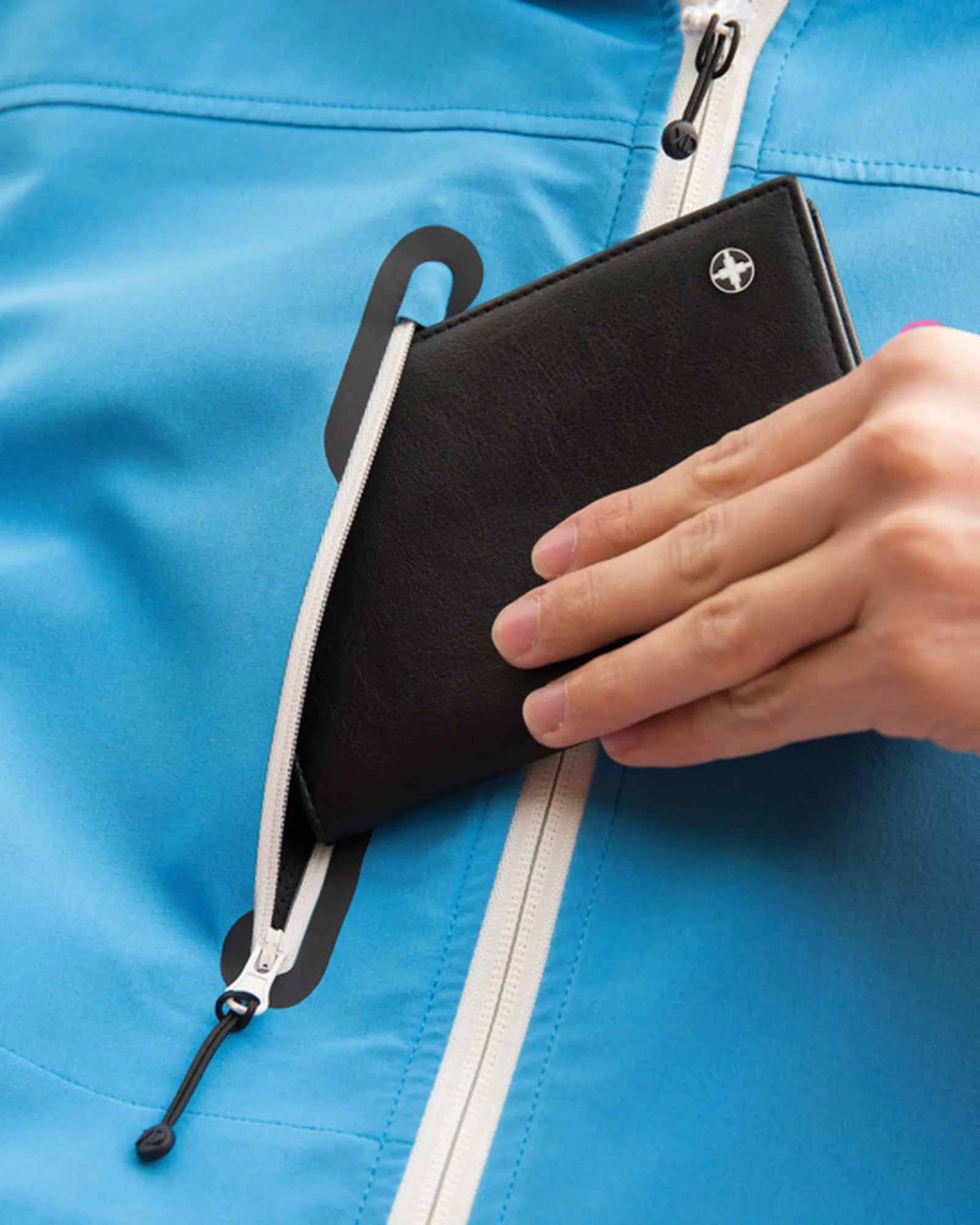 Portadocumenti anti RFID PU 3 tasche da personalizzare - 9