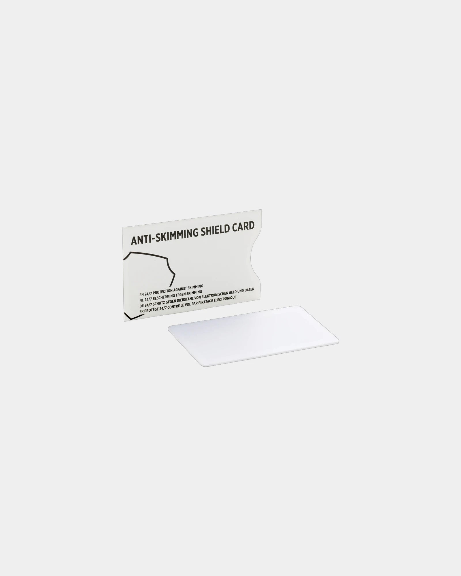 Scudo anti RFID PVC blocca segnale da personalizzare - Bianco