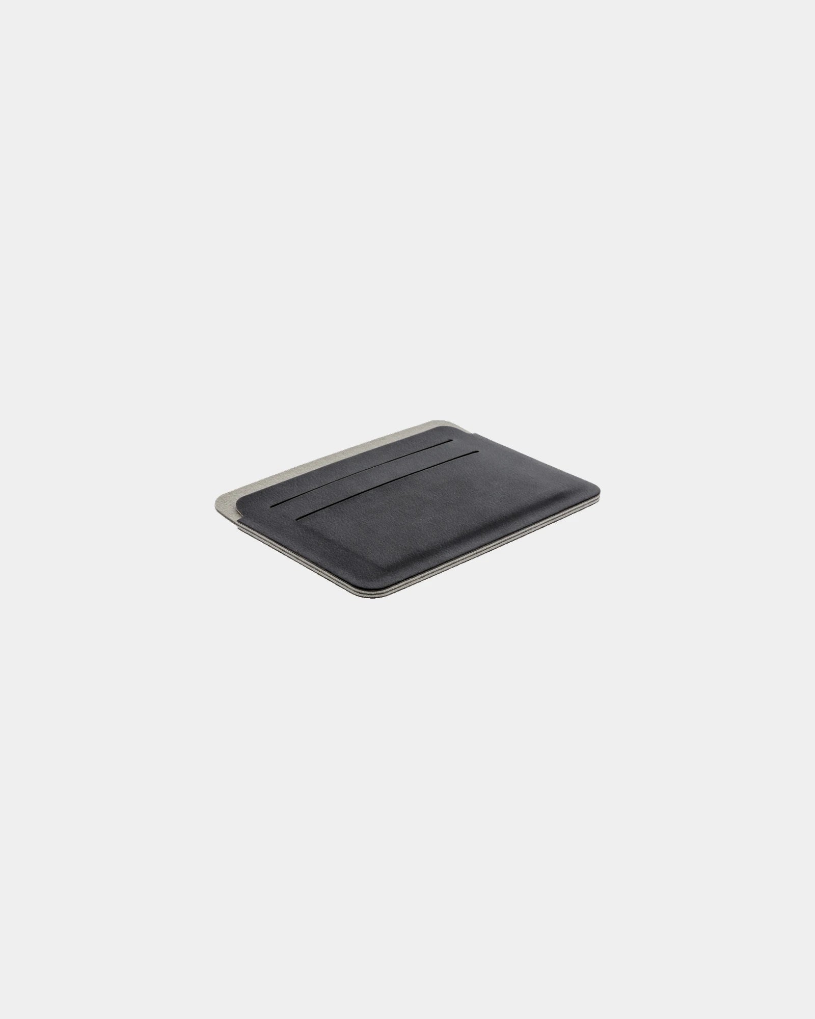 Portacarte anti RFID PU Québec da personalizzare - Nero