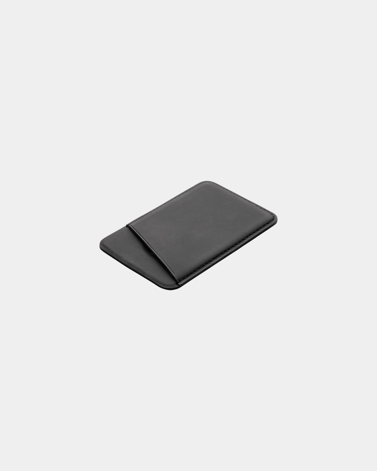 Portacarte magnetico PU per iPhone da personalizzare - Nero