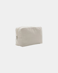Pochette da toeletta tela riciclata Aware da personalizzare - Bianco Panna