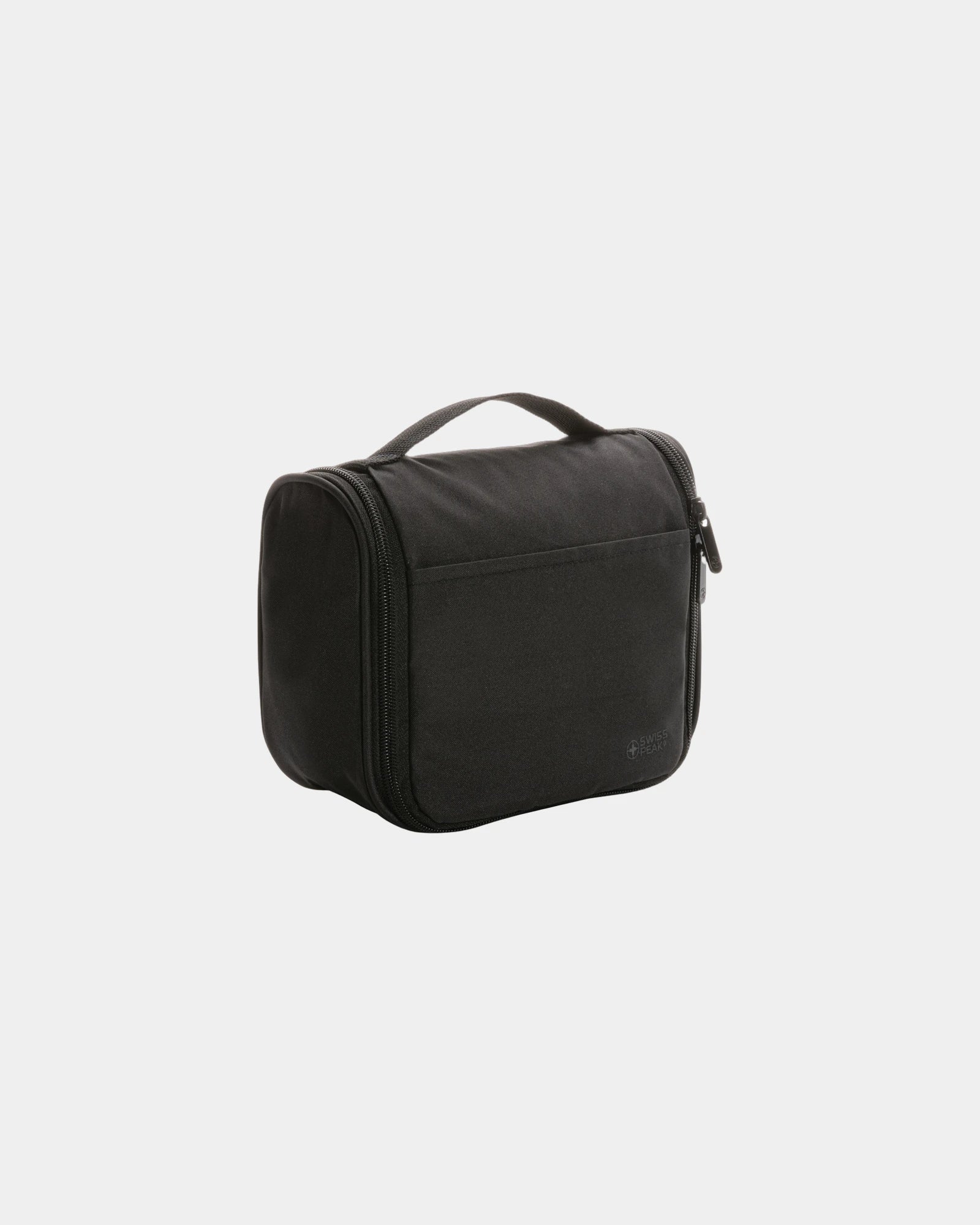 Pochette da toilette RPET Lohan 2L da personalizzare - Nero
