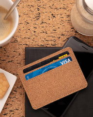 Portacarte in sughero anti-RFID da personalizzare - 8