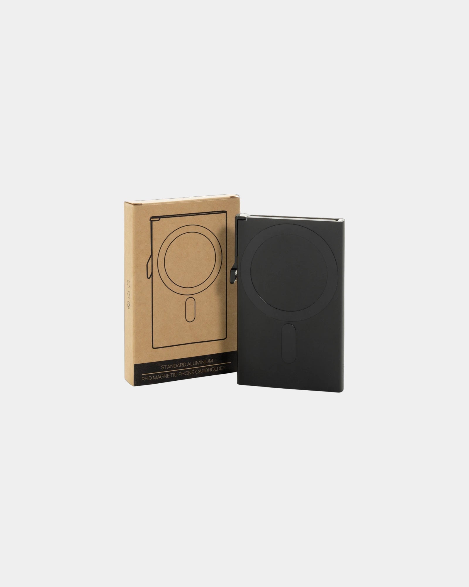 Portacarte magnetico anti-RFID alluminio da personalizzare - 2