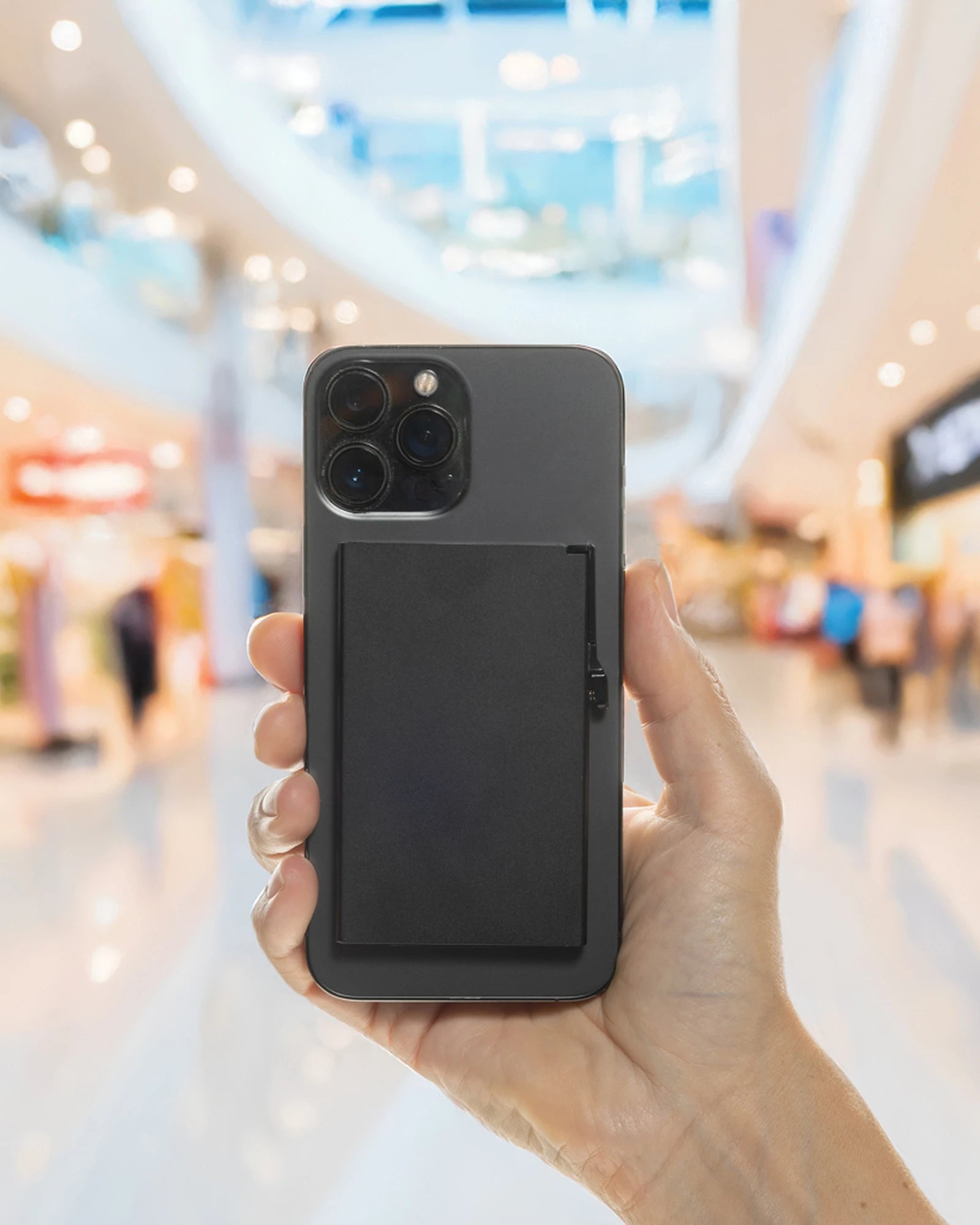 Portacarte magnetico anti-RFID alluminio da personalizzare - 6